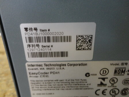 INTERMEC EASYCODER PD41 LABEL PRINTER - 203DPI