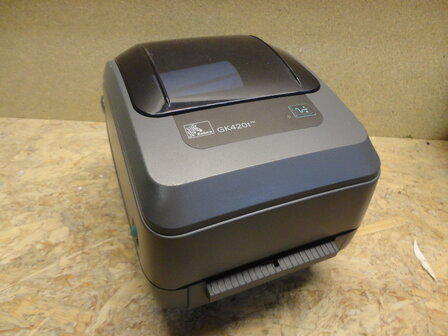 Zebra GK420T Thermal Transfer Barcode Label Printer - LAN + USB + PEEL 