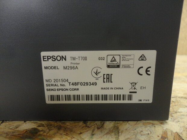 Epson TM-T70II POS USB Kassa Bon Printer - M296A