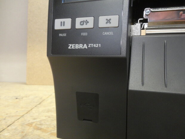 Zebra ZT421 Thermal Transfer Label Printer - 300dpi  USB &Network 