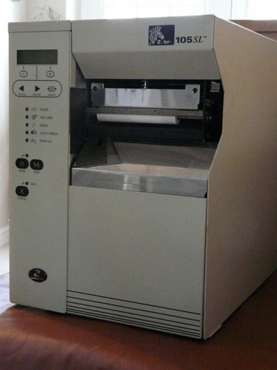 Zebra 105sl Thermal Barcode Label Printer 300dpi Mileservices 0873