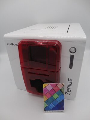 Evolis Zenius Classic Single Side Thermal Kaart / Pas Printer Full Colour USB 300DPI